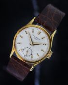 FINE VINTAGE PATEK PHILIPPE CALATRAVA REFERENCE 96 1956 WITH ARCHIVE PAPERS