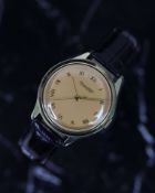 VINTAGE 14CT IWC MECHANICAL WRISTWATCH WITH BOX AND PAPERS