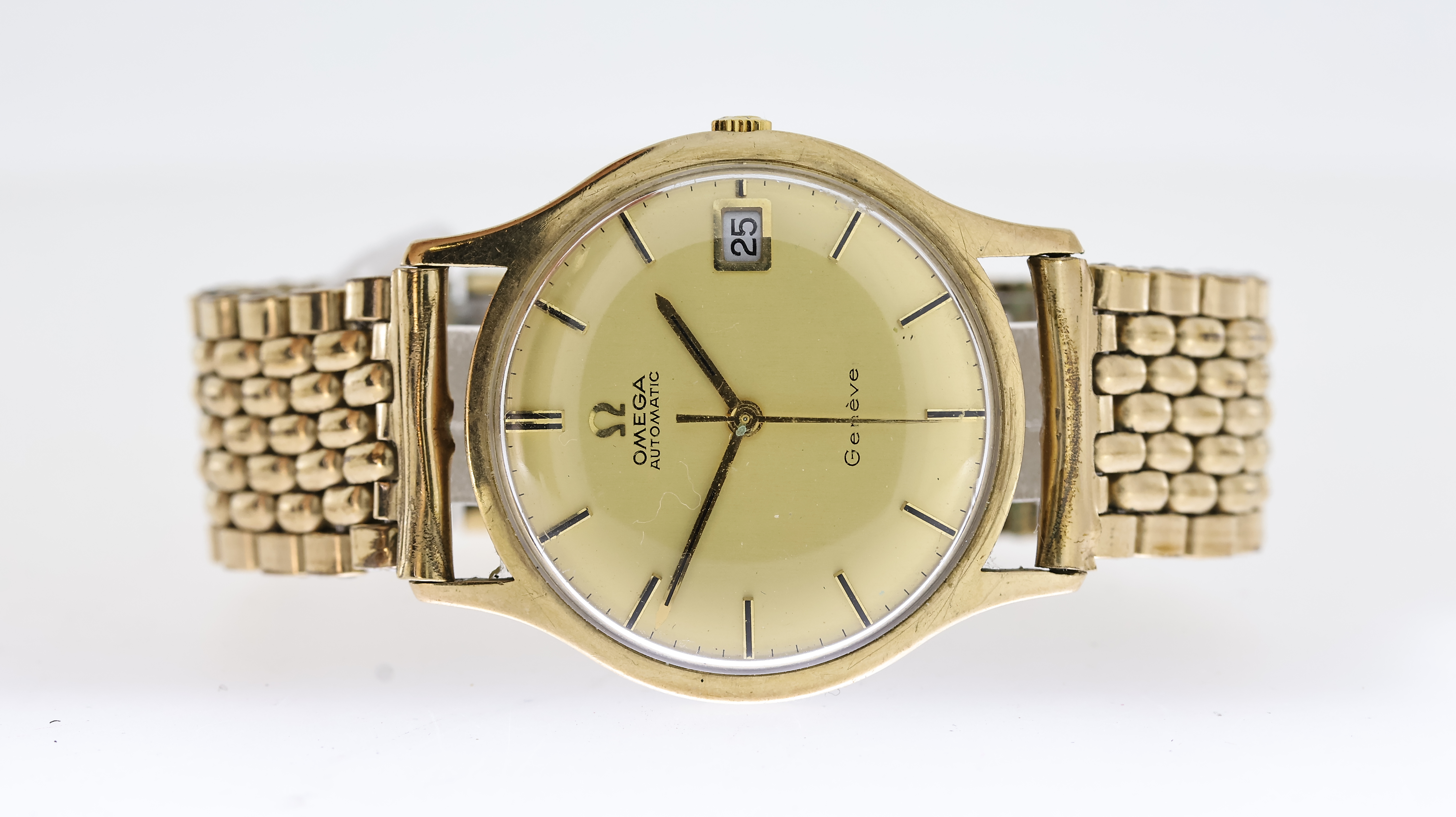 VINTAGE 9CT OMEGA GENEVE AUTOMATIC CIRCA 1969