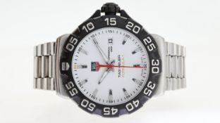 TAG HEUER X FORMULA 1 PROFESSIONAL REF WAH1111, approx 38mm white dial with baton hour markers, date