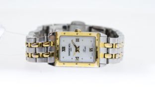 RAYMOND WEIL LADIES COLLECTION TANGO REF 5971, approx 18mm mother of pearl dial with round & Roman
