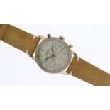 VINTAGE MINERVA CHRONOGRAPH MECHANICAL WRISTWATCH