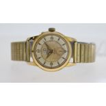 VINTAGE CORNAVIN DATOCOR MECHANICAL WRISTWATCH,