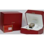 CARTIER SANTOS 100 REFERENCE 2656 BOX AND PAPERS