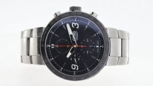 ORIS TT1 DIVERS CHRONOGRAPH REF 7659-04, approx 44mm black dial with baton & Arabic hour markers,