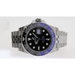 ROLEX OYSTER PERPETUAL GMT-MASTER II "BAT GIRL" REFERENCE 126710 WITH BOX AND PAPERS 2021, black