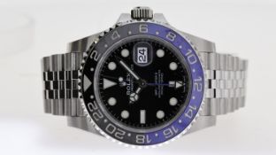 ROLEX OYSTER PERPETUAL GMT-MASTER II "BAT GIRL" REFERENCE 126710 WITH BOX AND PAPERS 2021, black