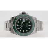 ROLEX SUBMARINER 'HULK' REFERENCE 116610LV