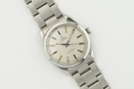 TUDOR OYSTER PRINCE 'SMALL ROSE' REF. 7995 CIRCA 1966, circular silver brushed dial with hour