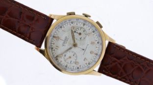 VINTAGE 18CT VISCONT CHRONOGRAPH MANUAL WIND CIRCA 1950's