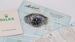 ROLEX SUBMARINER REFERENCE 1680 U.S NAVY WITH PAPERS 1972