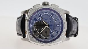 ROGER DUBUIS LA MONEGASQUE CHRONOGRAPH REFERENCE 86300, grey two tone dial, Arabic numerals, outer