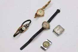 *TO BE SOLD WITHOUT RESERVE* JOB LOT OF VINTAGE WATCHES INCLUDING; silver case trench watch,