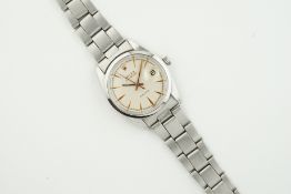 ROLEX OYSTERDATE PRECISION REF. 6694, circular cream dial with hour markers and hands, 34mm case