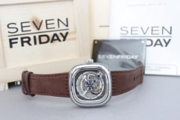 SEVENFRIDAY S1/01 AUTOMATIC WITH BOX AND WARRANTY CARD