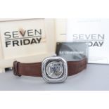 SEVENFRIDAY S1/01 AUTOMATIC WITH BOX AND WARRANTY CARD