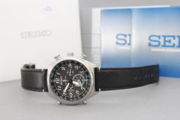 *SEIKO PROSPEX RADIO SYNC REFERENCE 8B92-0AV0 WITH BOX AND PAPERS