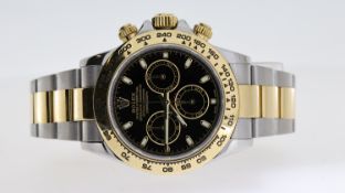 ROLEX COSMOGRAPH DAYTONA REFERENCE 116503 STEEL AND GOLD