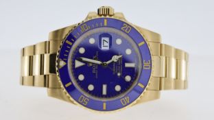 18CT ROLEX SUBMARINER DATE REFERENCE 116618