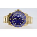 18CT ROLEX SUBMARINER DATE REFERENCE 116618