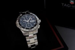 TAG HEUER AQUARACER CHRONOGRAPH REFERENCE CAF2010 BOX AND PAPERS 2011