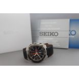 SEIKO SPORTURA CHRONOGRAPH REFERENCE 7T62-03D0 BOX AND PAPERS