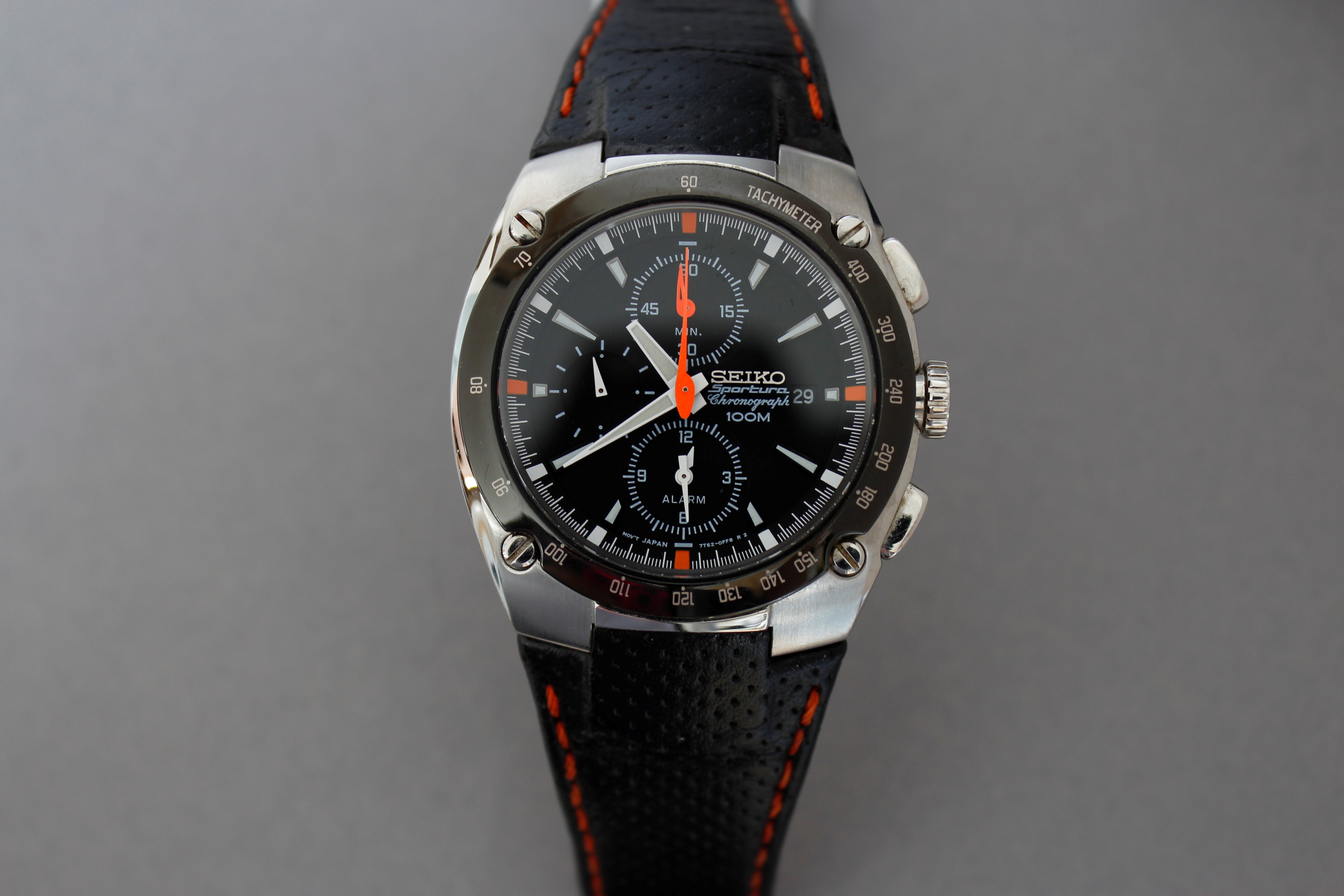 SEIKO SPORTURA CHRONOGRAPH REFERENCE 7T62-03D0 BOX AND PAPERS - Image 4 of 5