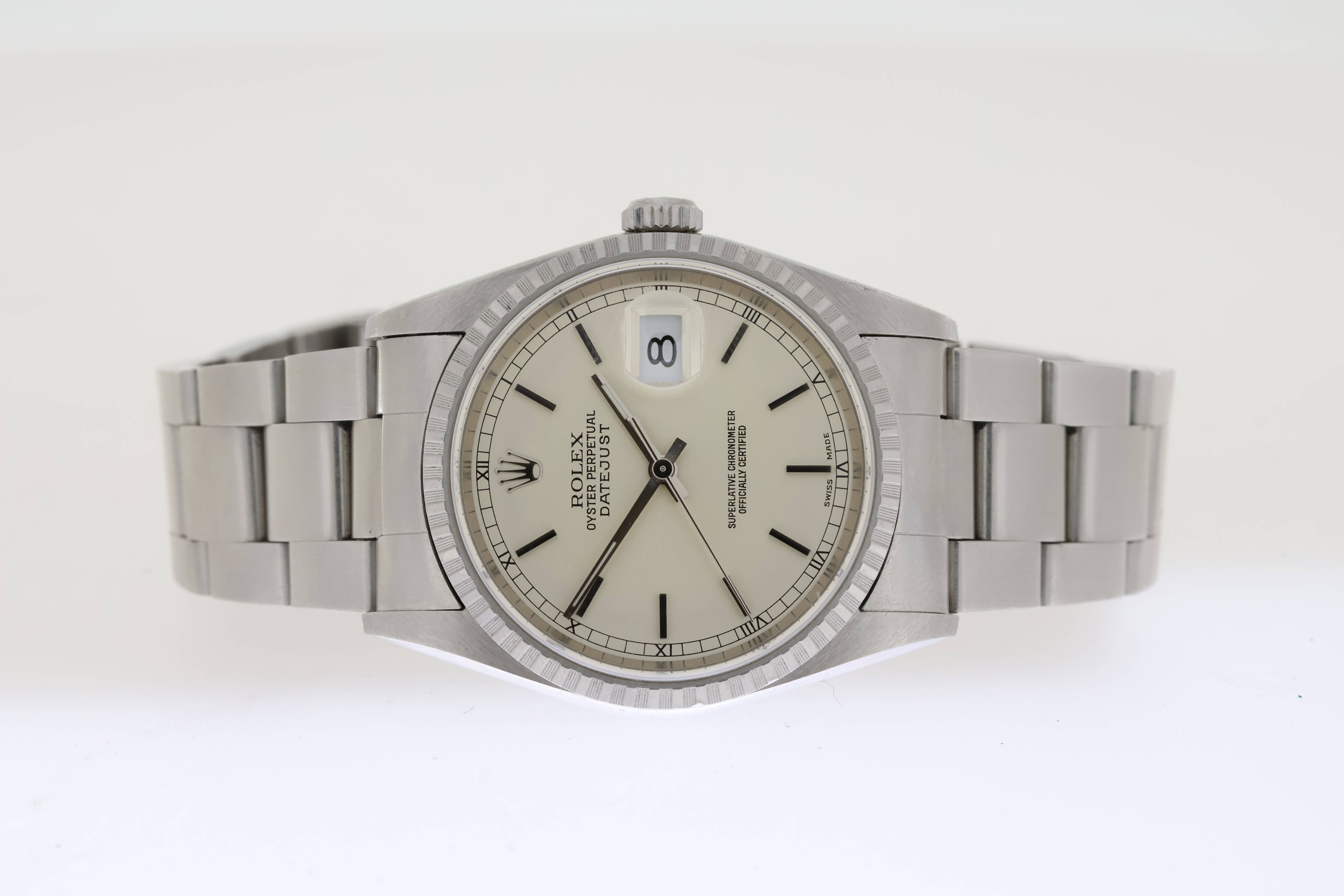 ROLEX DATEJUST 36 REFERENCE 16220 BOX AND PAPERS 2006 - Image 2 of 6