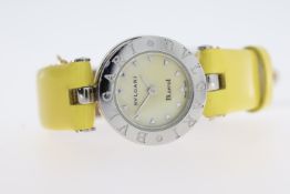 LADIES BULGARI B.ZERO1 QUARTZ WATCH REFERENCE D1888, 22mm stainless steel case, with screw down case