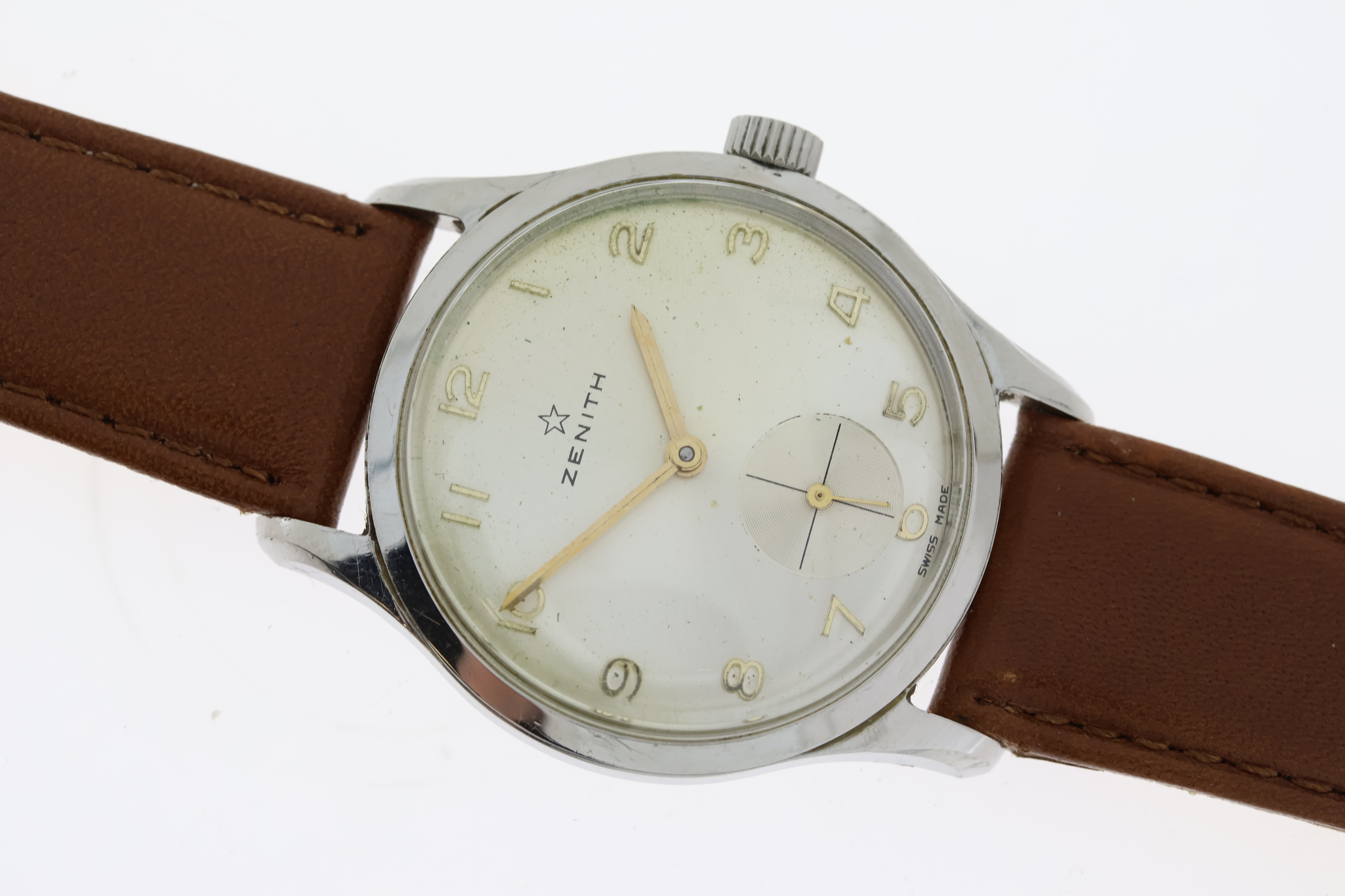 *TO BE SOLD WITHOUT RESERVE* VINTAGE ZENITH MECHANICAL WRISTWATCH CIRCA 1950's - Image 2 of 3