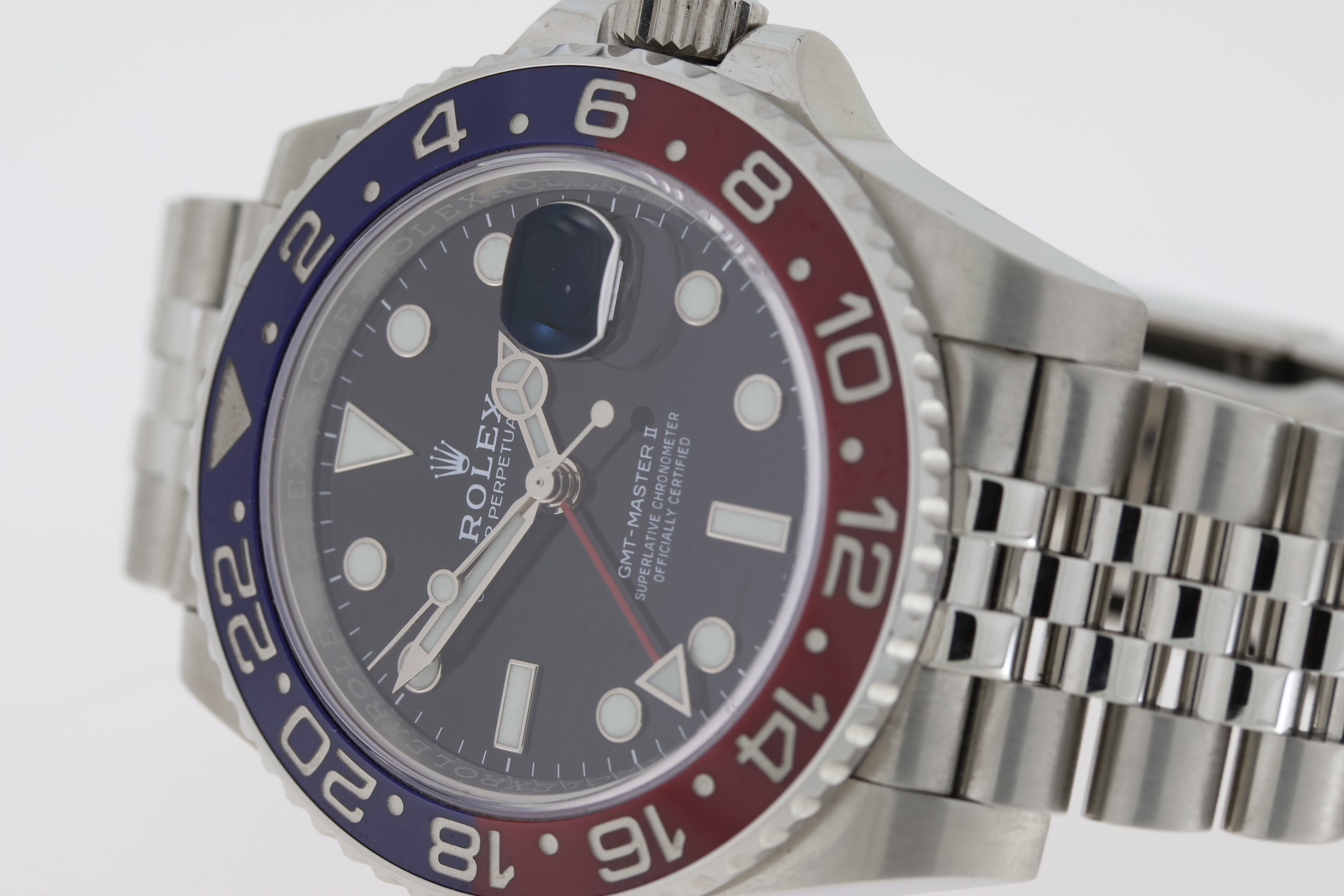 ROLEX GMT MASTER II 'PEPSI' REFERENCE 126710BLRO WITH PAPERS 2020 - Image 3 of 6