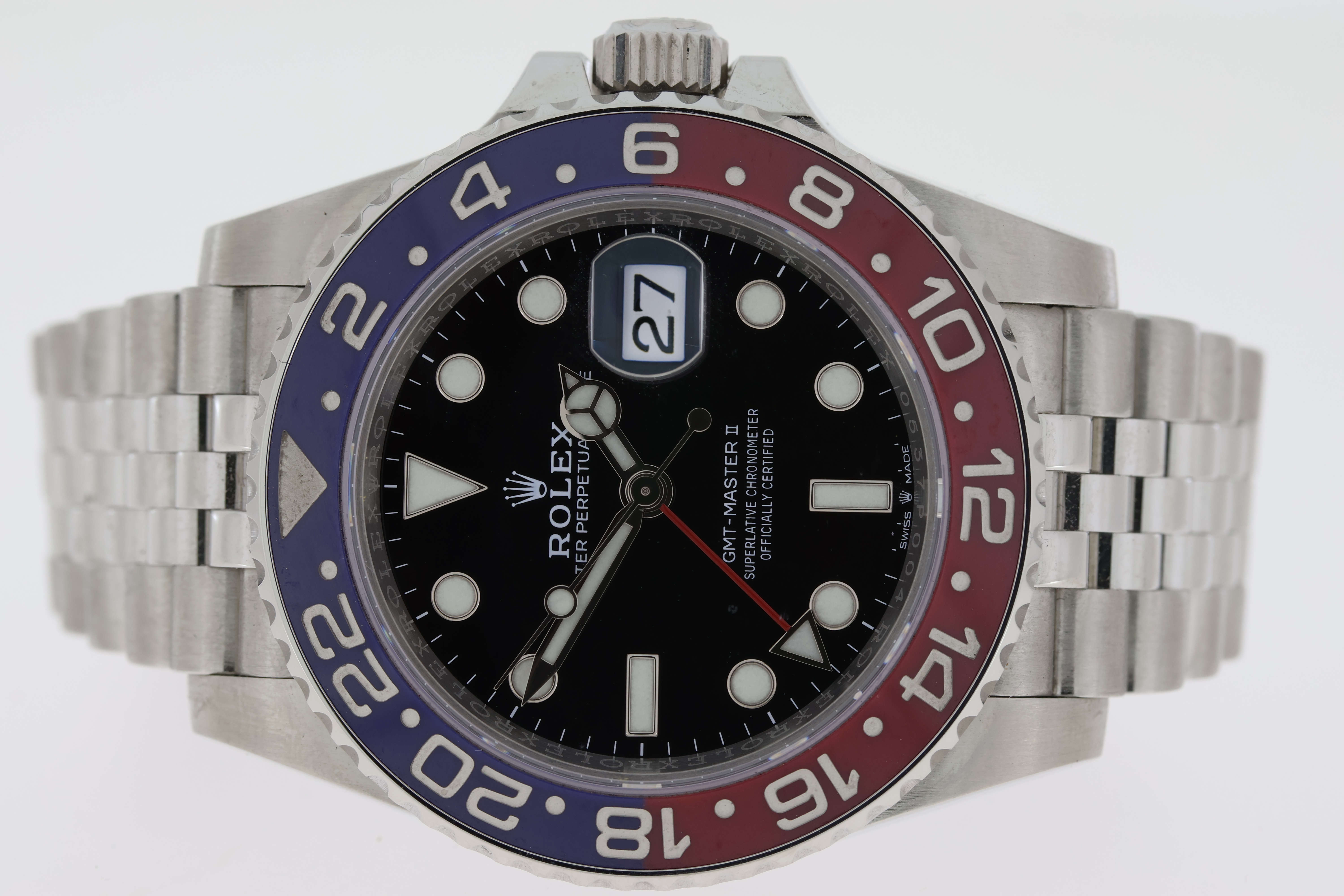 ROLEX GMT MASTER II 'PEPSI' REFERENCE 126710BLRO WITH PAPERS 2020 - Image 2 of 6