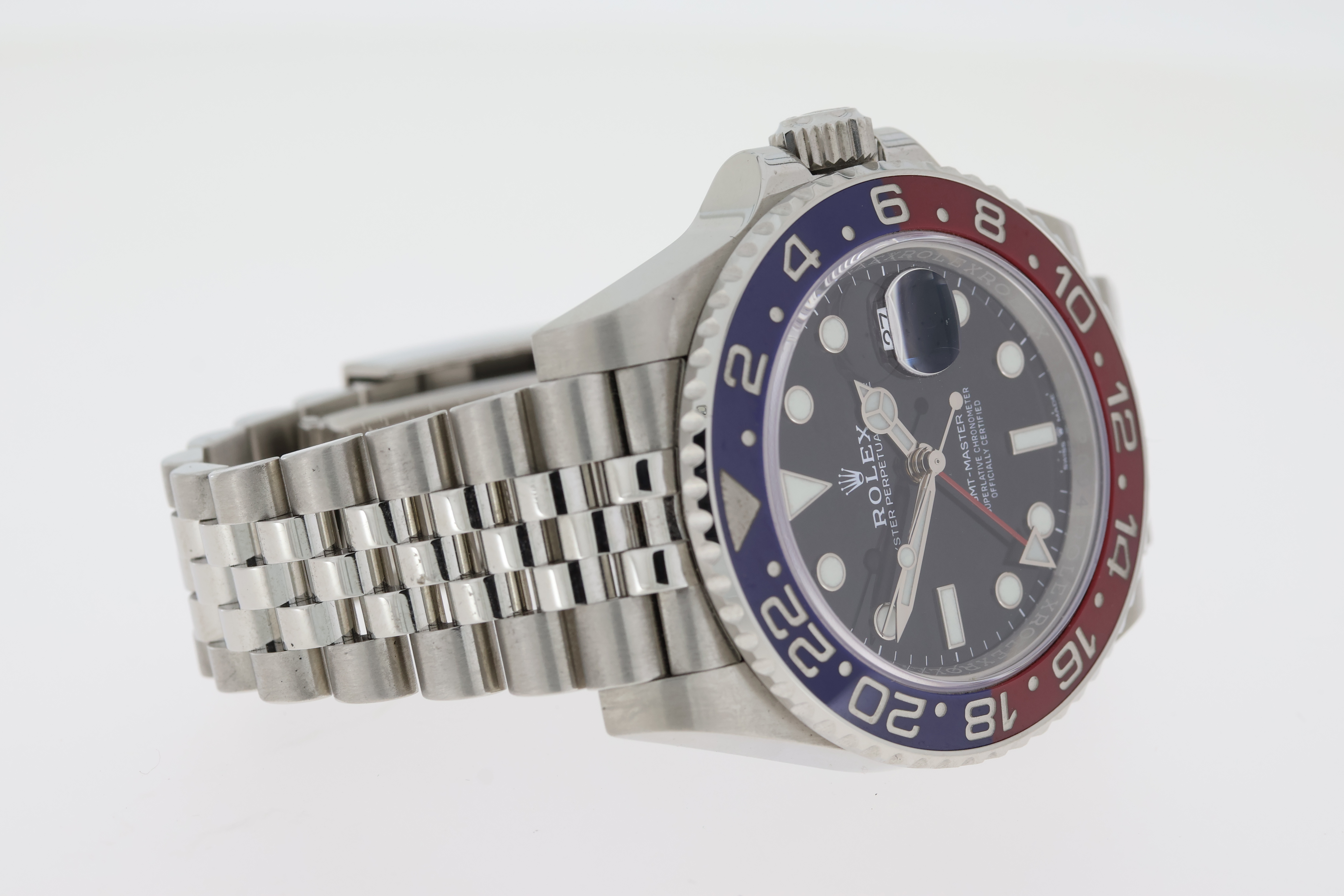 ROLEX GMT MASTER II 'PEPSI' REFERENCE 126710BLRO WITH PAPERS 2020 - Image 4 of 6