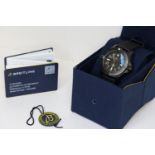 BREITLING AVENGER SEA WOLF 45 NIGHT MISSION REFERENCE V17319 BOX AND PAPERS 2021, circular black