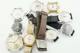 GROUP OF ORIS WRISTWATCHES, sold as spares and repairs.