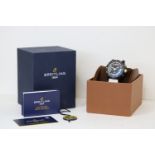 BREITLING ENDURANCE PRO CHRONOGRAPH REFERENCE X82310 BOX AND PAPERS 2021, circular black dial with
