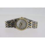 LADIES OMEGA DEVILLE PRESTIGE QUARTZ DIAMOND DOT CIRCIA 1998, 22mm stainless steel case with snap on