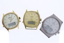 JOB LOT OF 3 WATCHES, contain ESA 900.231 movement