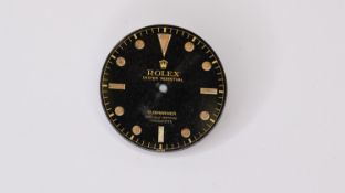 vintage 1950s rolex submariner 5508 dial