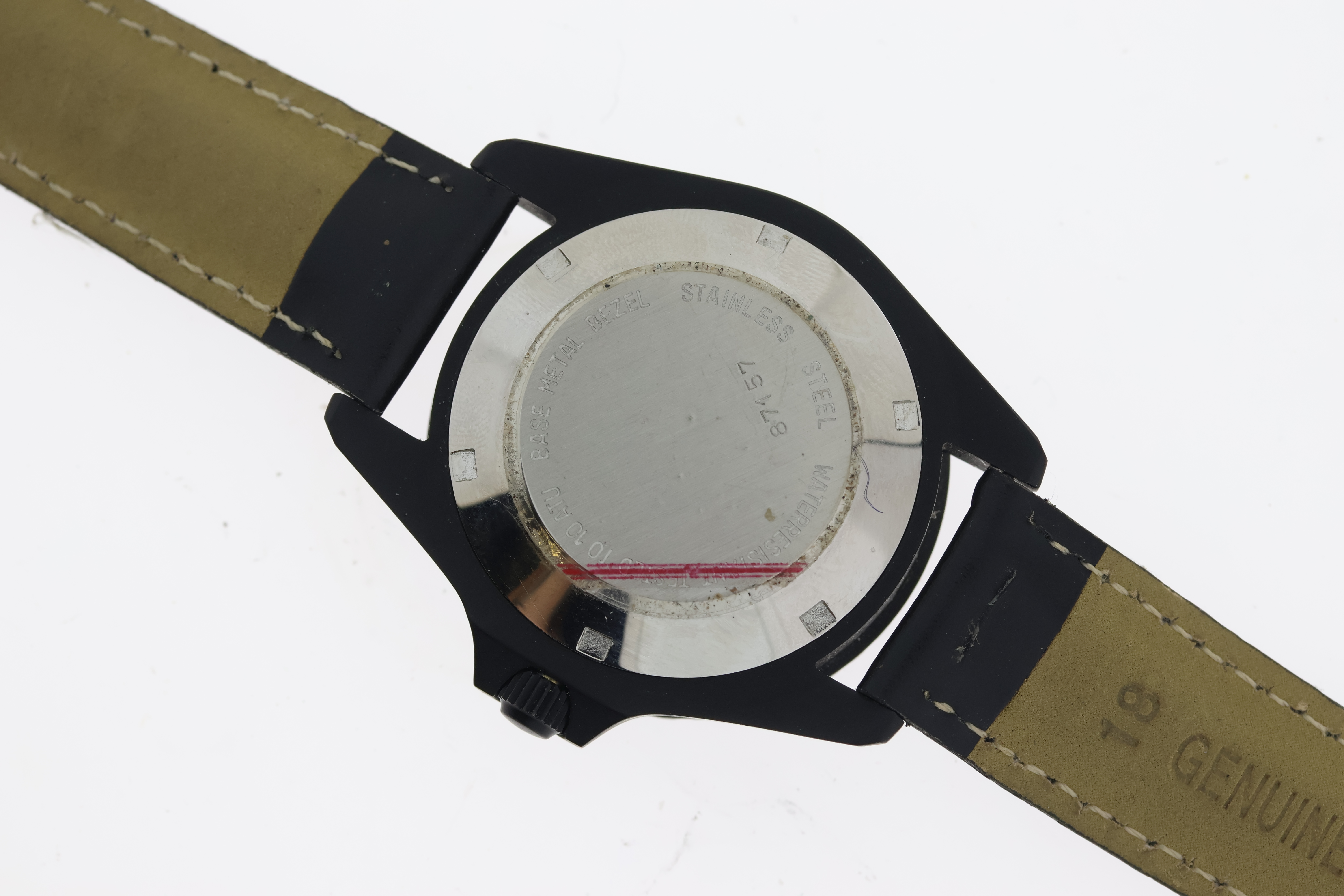 VINTAGE HEUER 1000 DLC COATED QUARTZ WATCH - Image 3 of 3