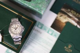 ROLEX EXPLORER II 'POLAR' REFERENCE 16570 BOX AND PAPERS 1997
