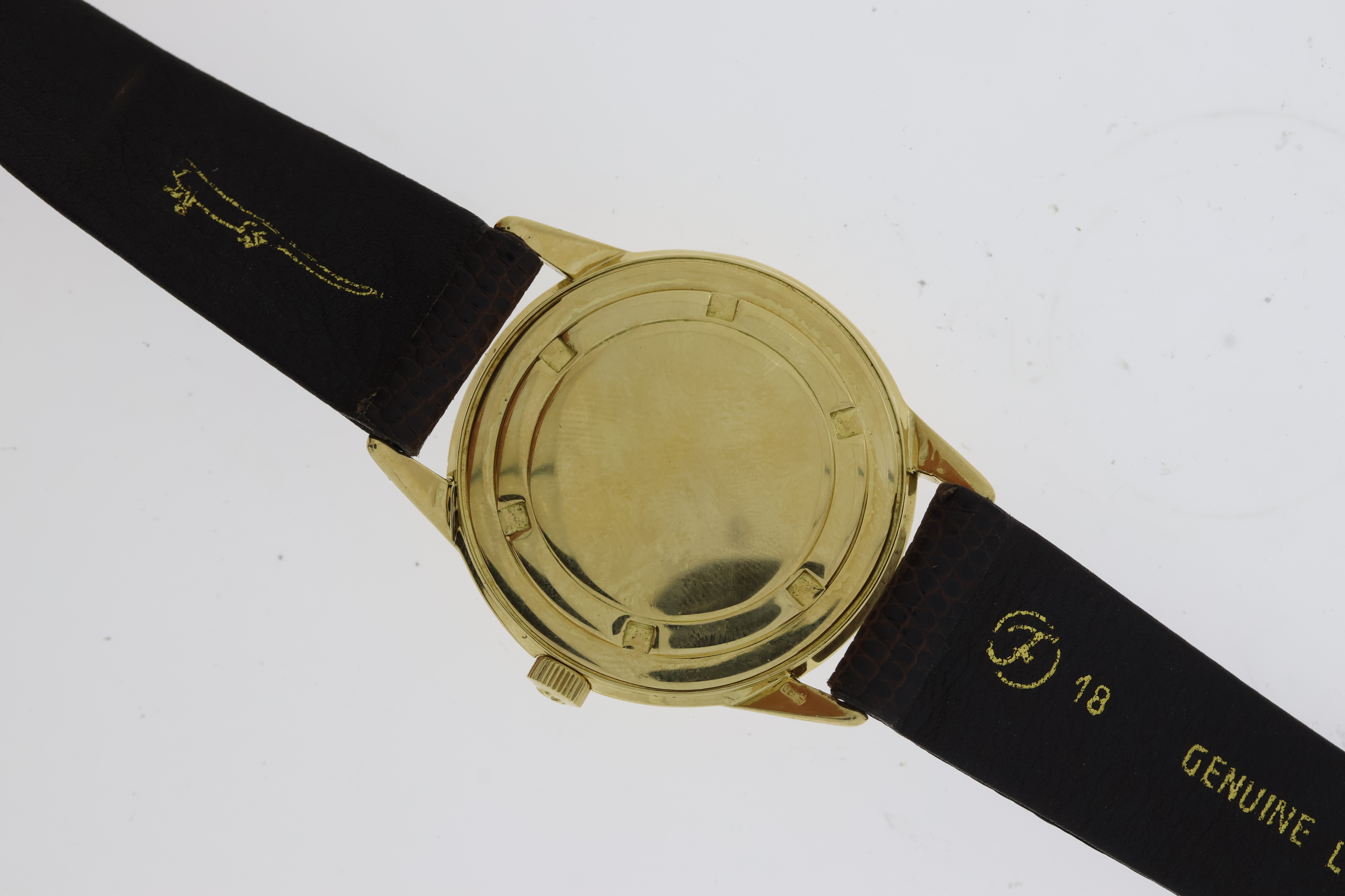 VINTAGE 1950S VACHERON & CONSTANTIN 18CT DRESS WATCH REFERENCE 6114 WITH PAPERS, champagne dial, - Image 6 of 6