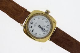 ANTIQUE OYSTER ROLCO A/F, white dial with Arabic numerals, sub seconds dial, oyster screw down '