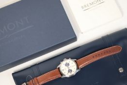 BREMONT ALT1-C CHRONOGRAPH WITH BOX AND CHRONOMETER PAPERS