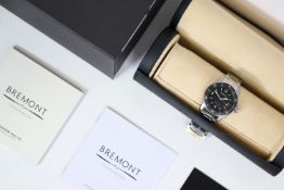 BREMONT S300 SUPERMARINE AUTOMATIC WITH BOX AND BOOKLETS