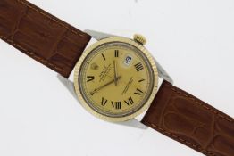 ROLEX DATEJUST 36 BLUCKLEY DIAL REFERENCE 1603 CIRCA 1977