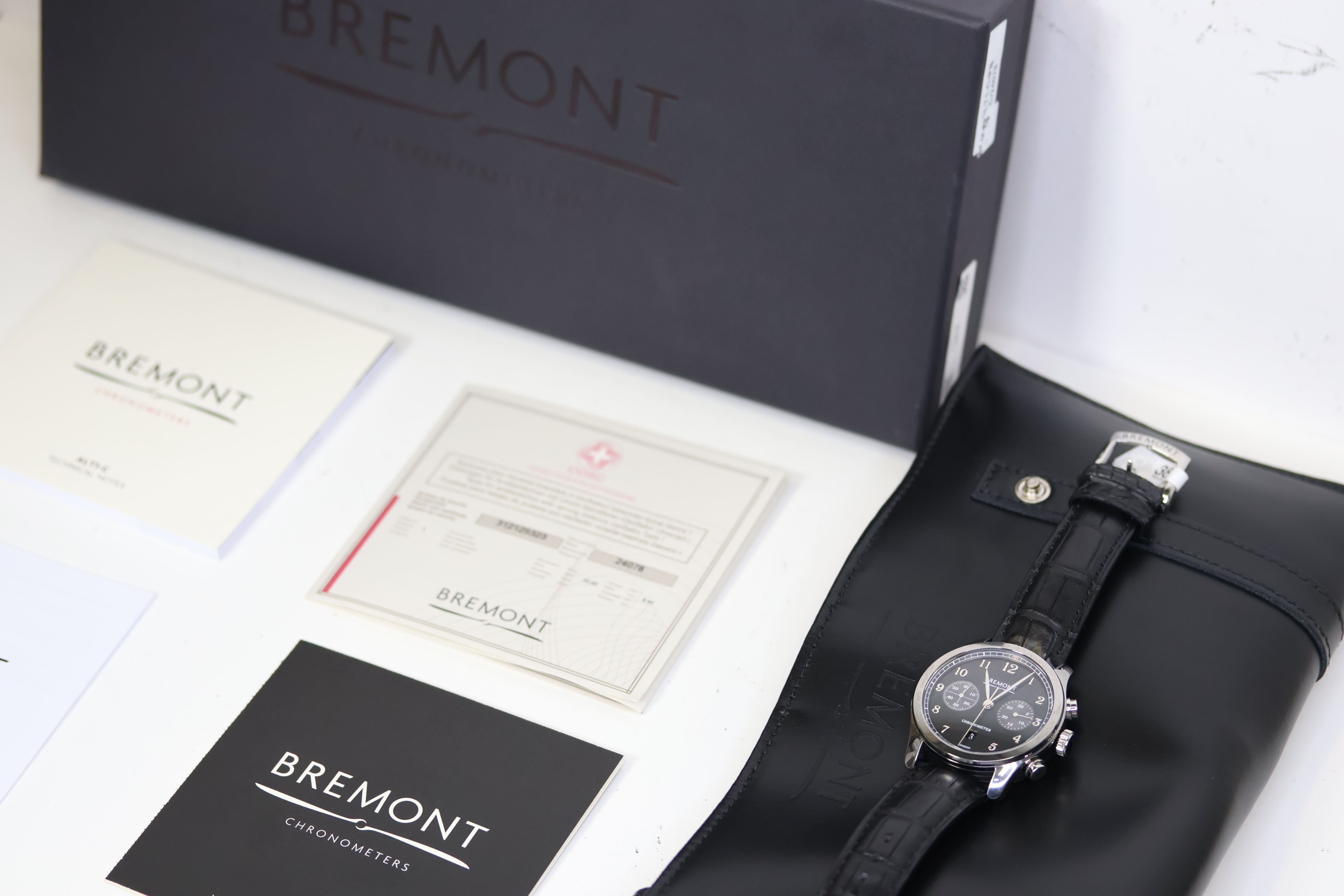 BREMONT ALT1-C CHRONOGRAPH WITH BOX AND CHRONOMETER PAPERS - Image 2 of 6