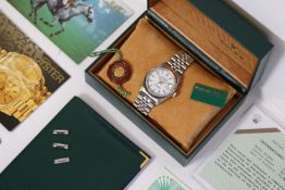 ROLEX DATEJUST 36 REFERENCE 16234 BOX AND PAPERS FULL SET 1995