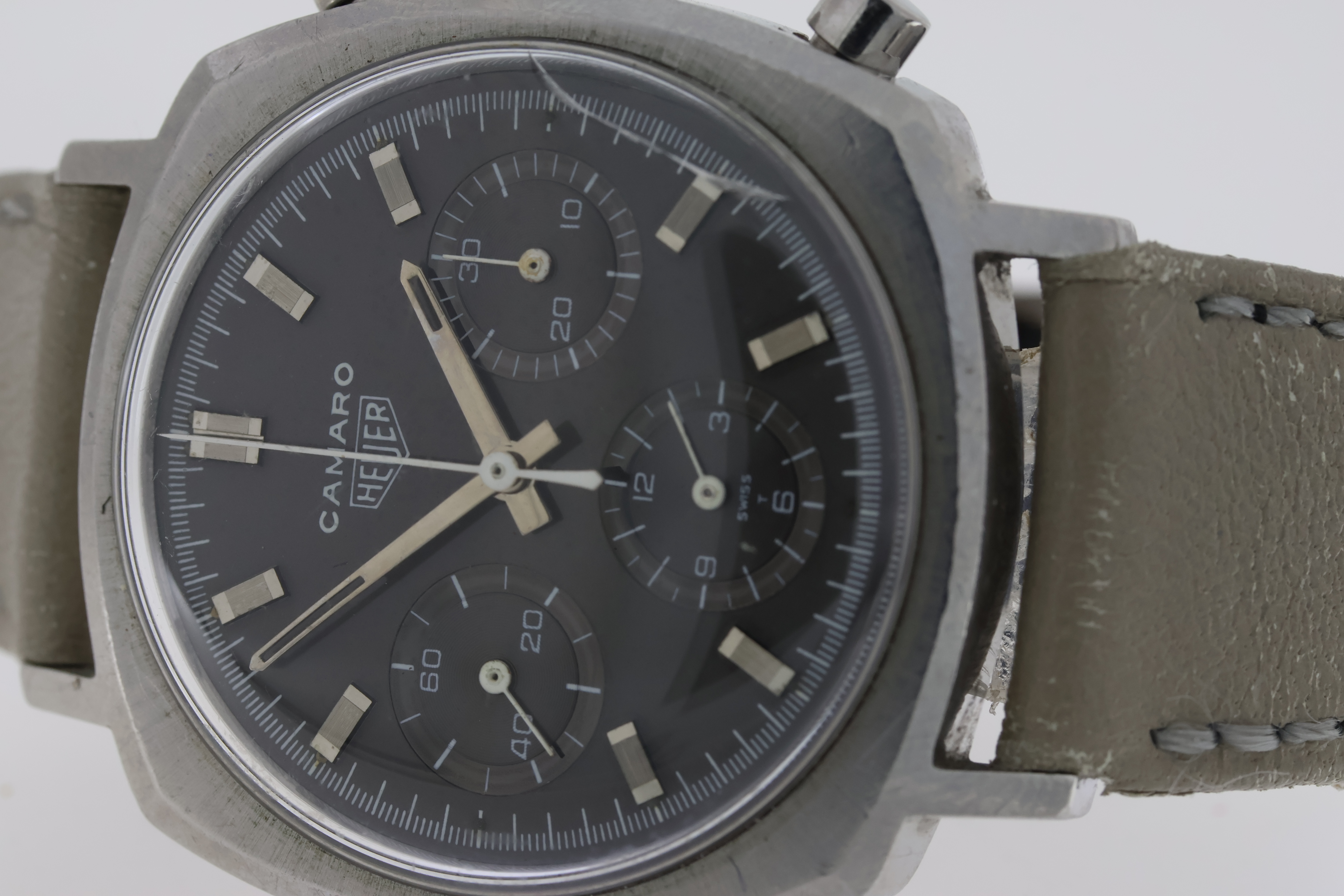 VINTAGE HEUER CAMARO 12 REFERENCE 7220 NT CIRCA 1968 - Image 5 of 6