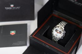 TAG HEUER FORMULA 1 CHRONOGRAPH QUARTZ WATCH REFERENCE CAC1111, W/BOX AND PAPERS 2005, Approx 41mm
